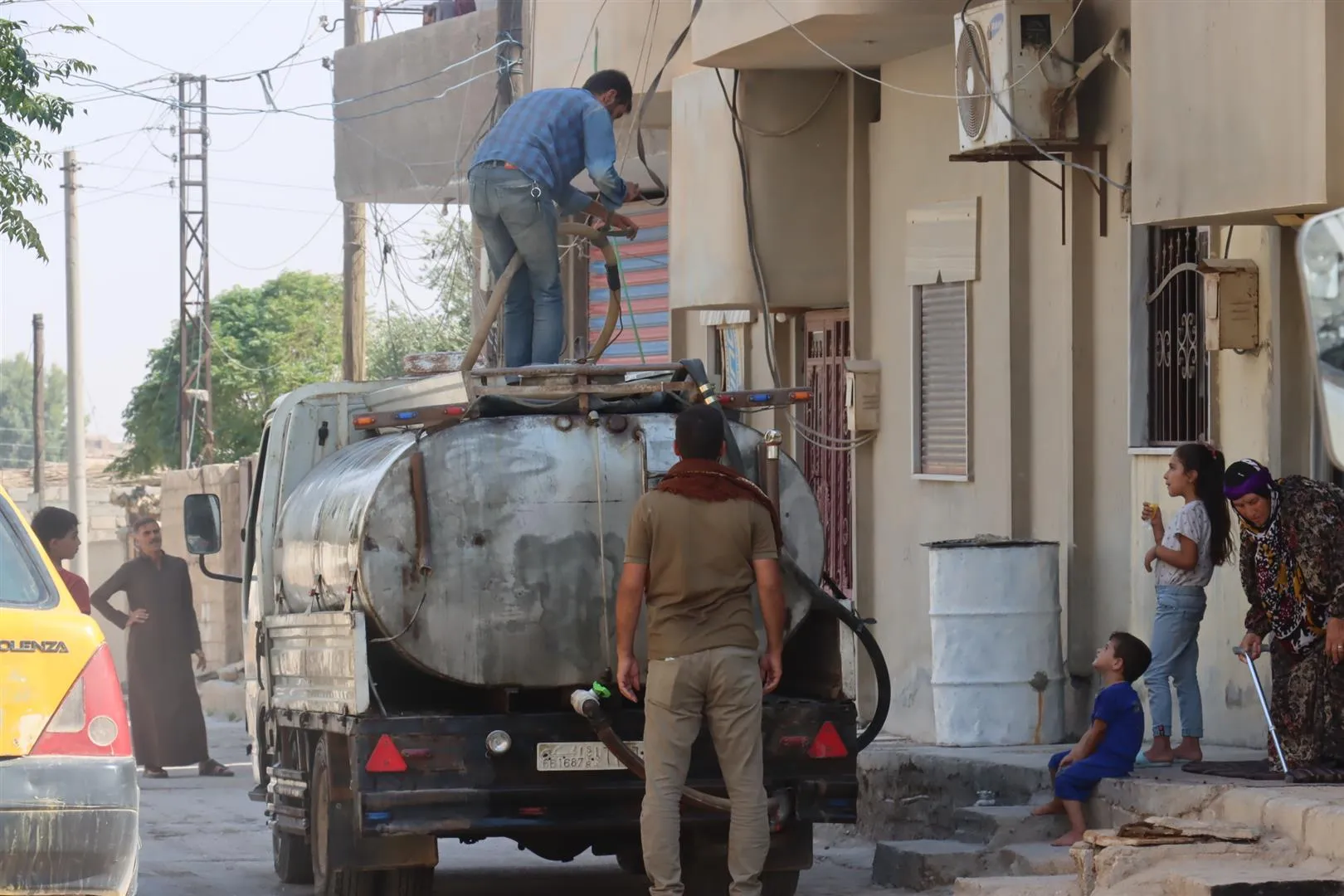 Popular initiative to provide Hasaka with water