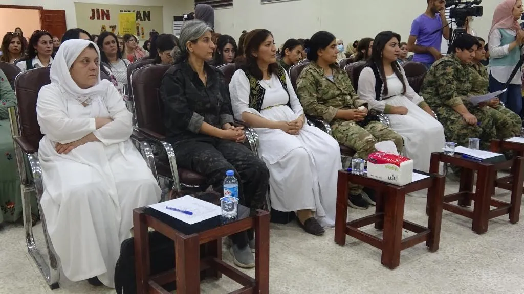 Women's forum in Raqqa to support Şengal, Afghanistan women