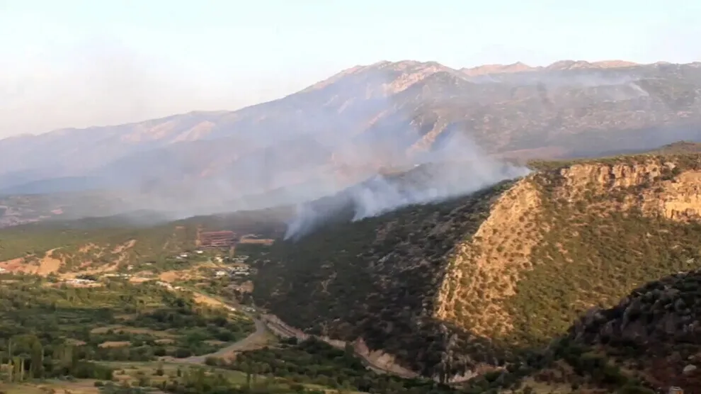 ​​​​​​​​​​​​​​Turkish occupation bombs villages of Başûr, Kurdistan