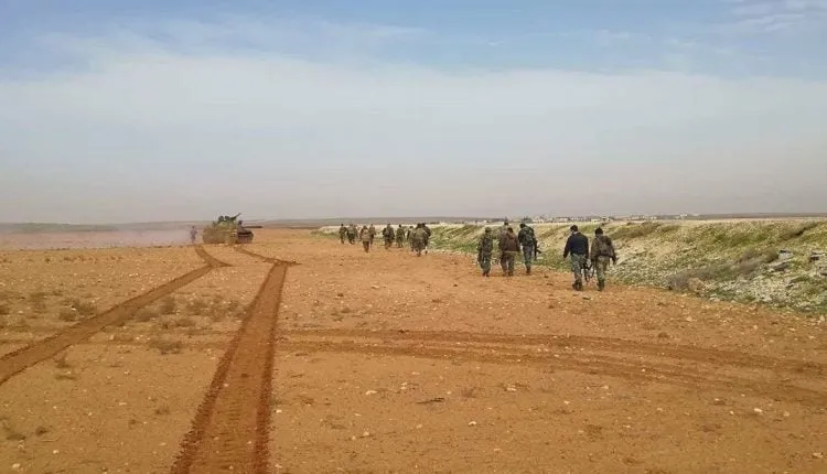 Clashes between Damascus forces, ISIS mercenaries in Al-Bukamal desert