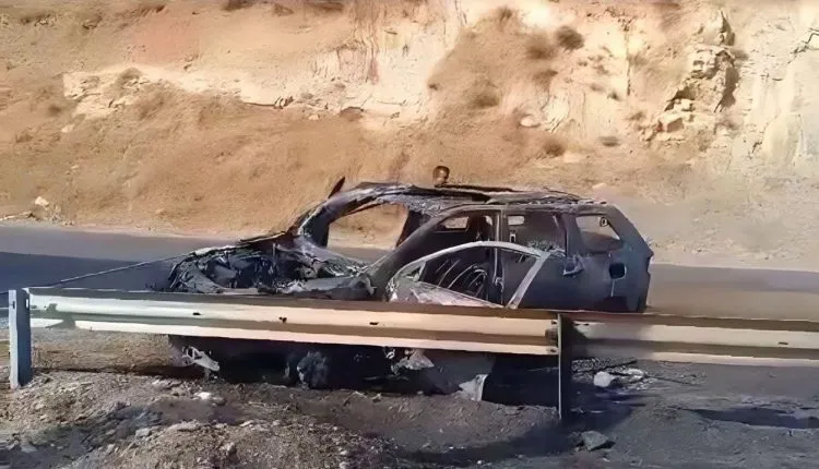 Turkish occupation UAV targets car in Sulaymaniyah Governorate