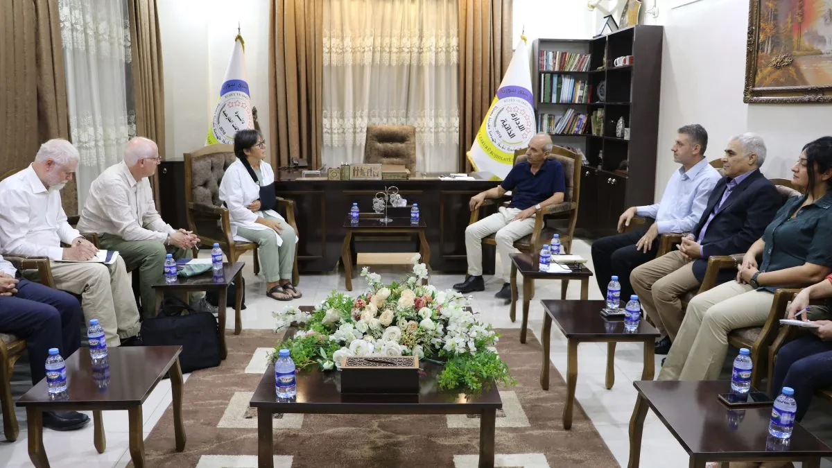 Canadian delegation visits NE, Syria