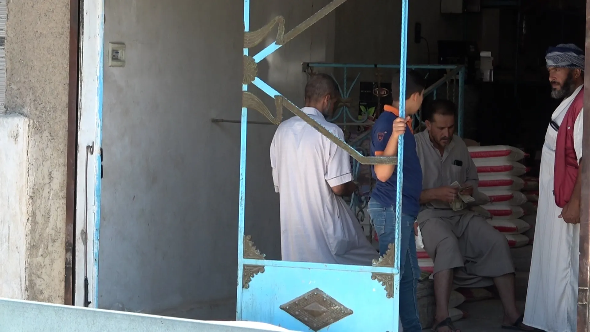 ​​​​​​​People express their happiness for return of security and stability