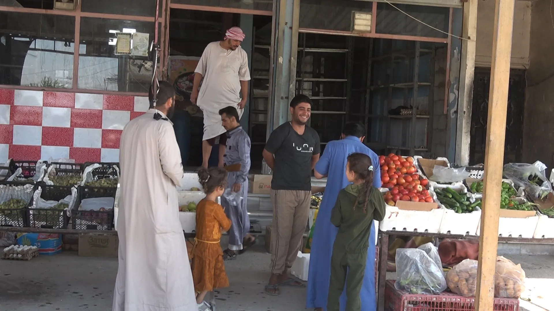 ​​​​​​​People express their happiness for return of security and stability