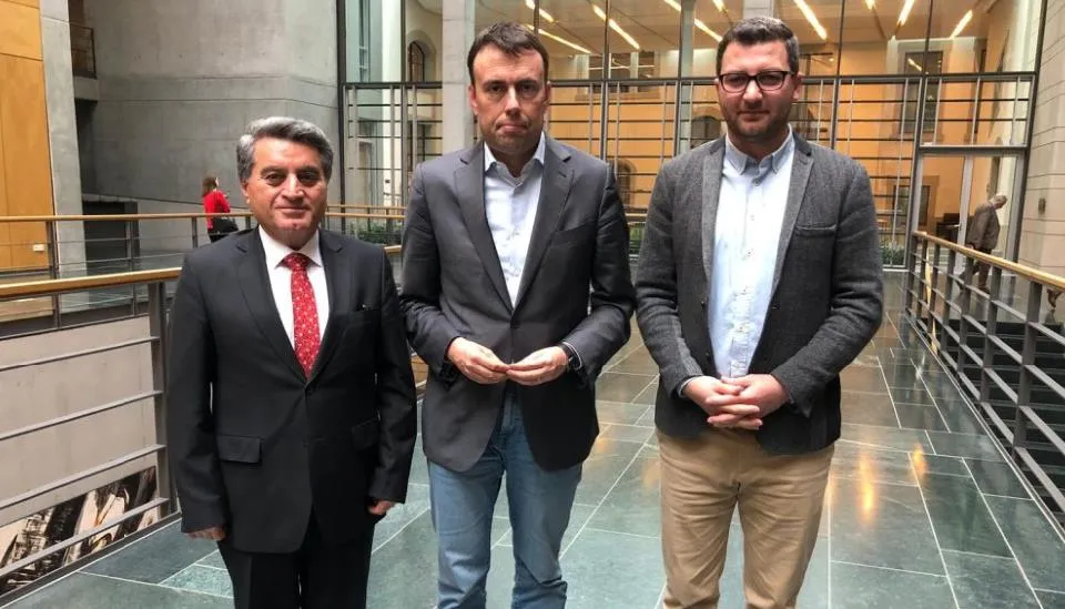 AANES's representative meets with number of German parliamentarians