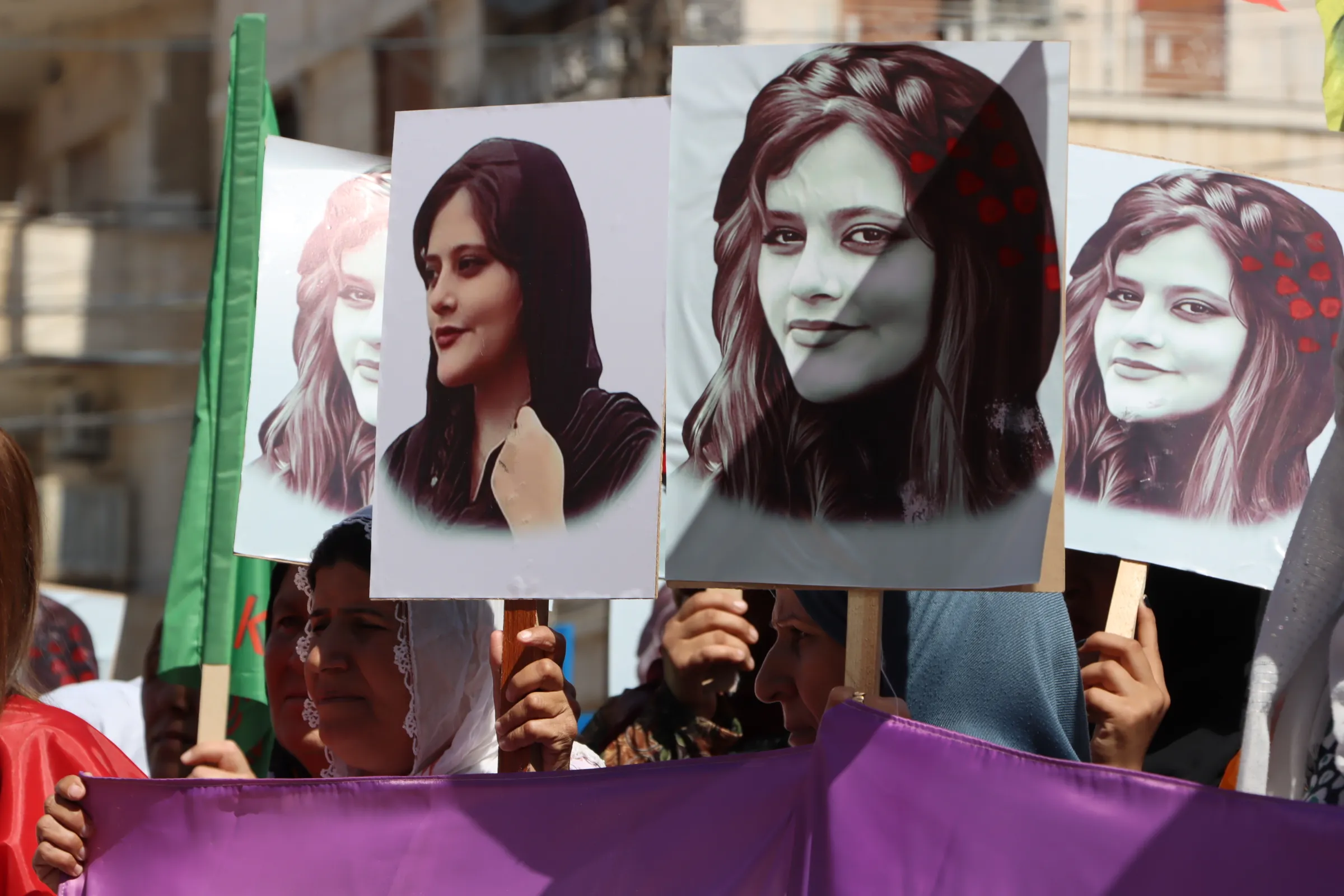 NE Syria People commemorate first anniversary of Jina Amini’s death