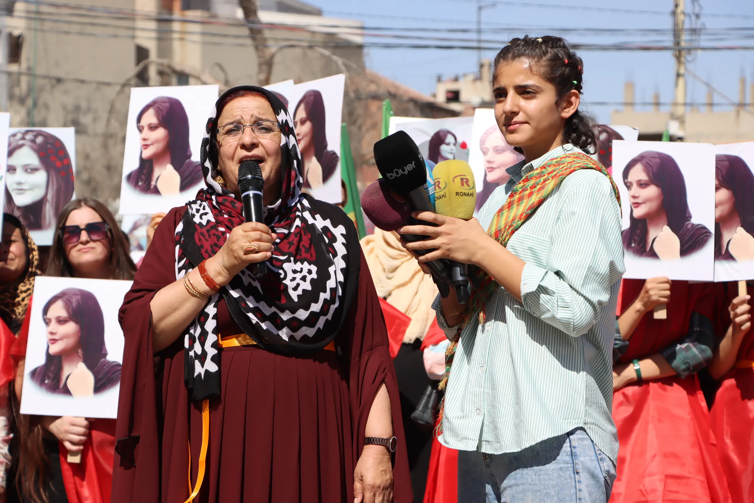 NE Syria People commemorate first anniversary of Jina Amini’s death
