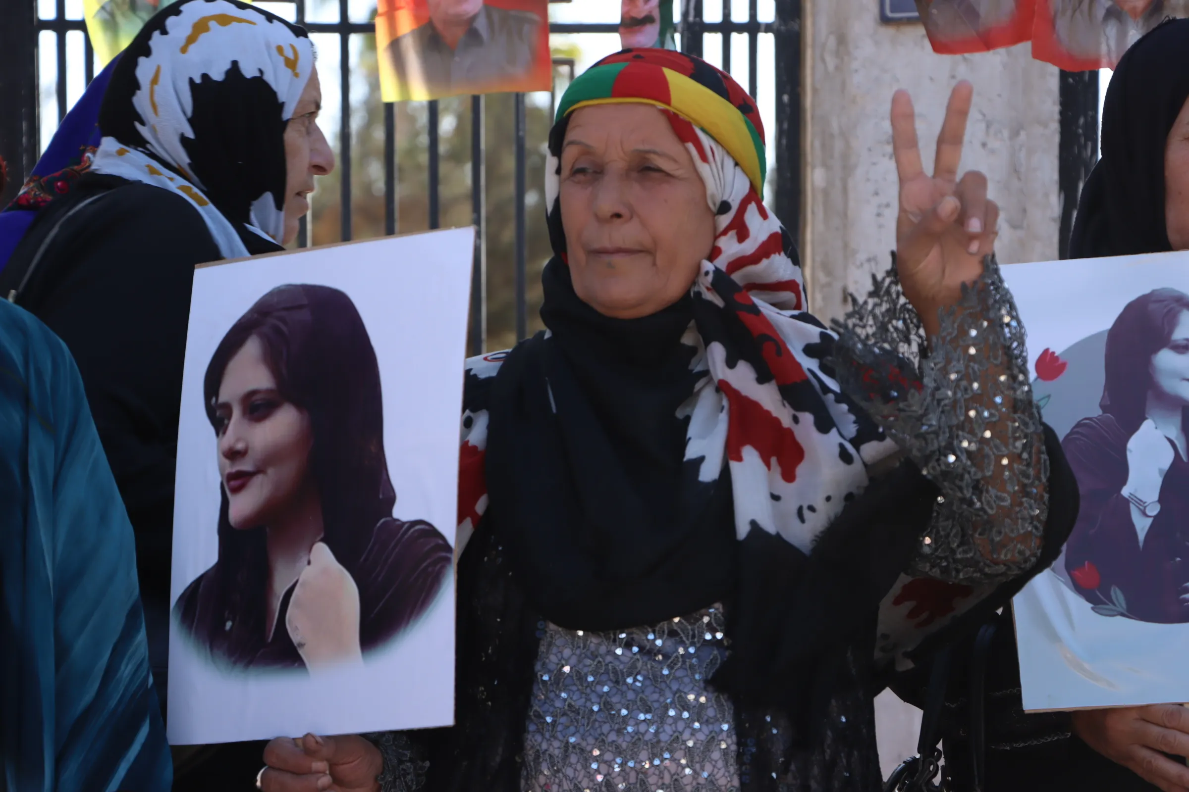 NE Syria People commemorate first anniversary of Jina Amini’s death