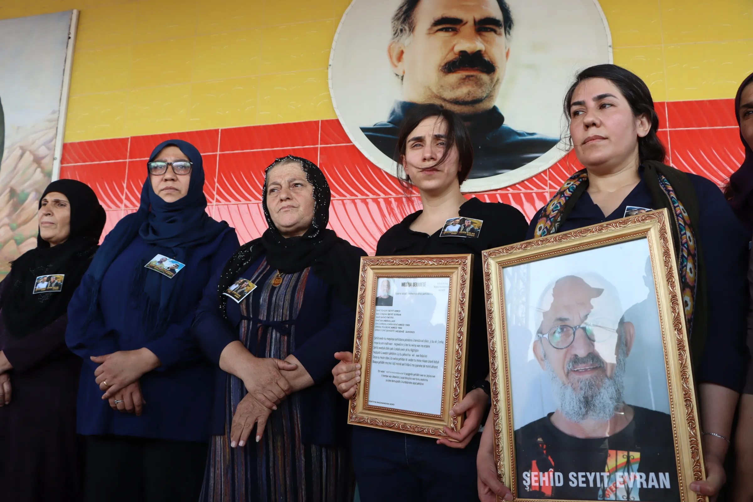 Thousands bid farewell to bodies of martyrs, Seyîd Evran, Aslan Qamishlo