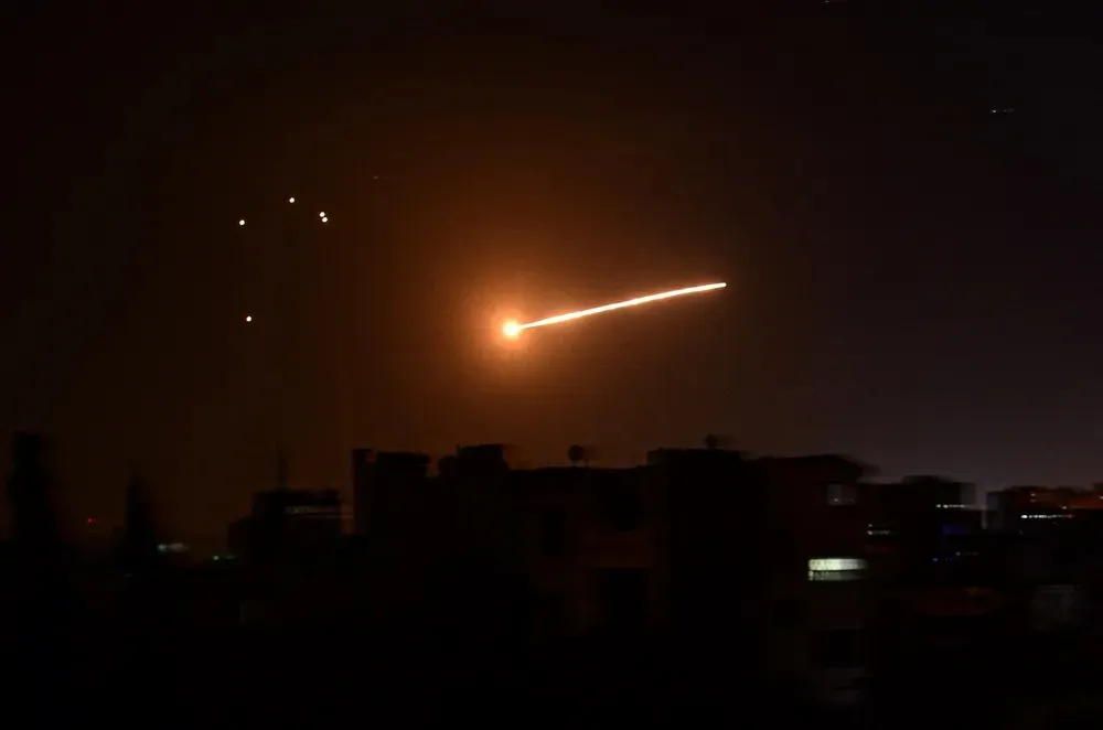 Hearing explosions in Damascus countryside