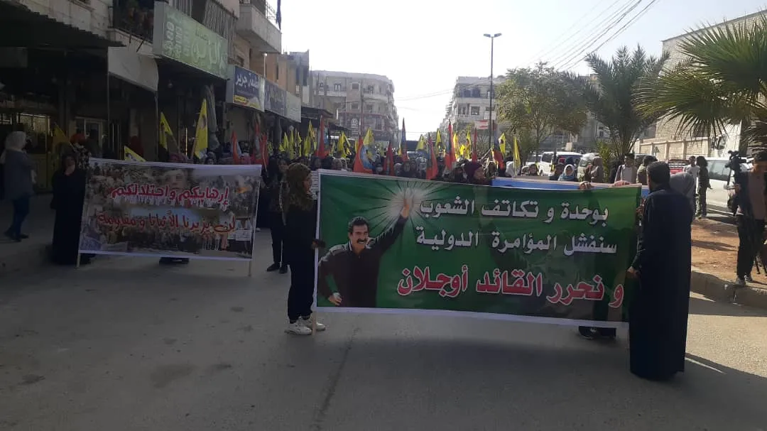 Massive demonstrations launched throughout NE Syria