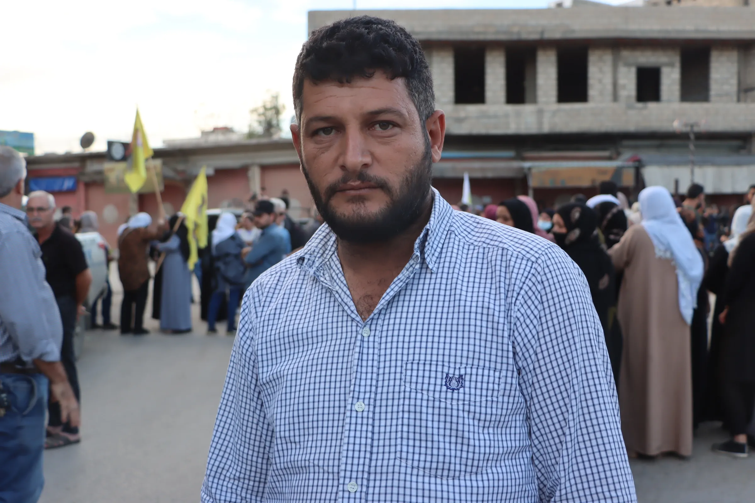 People of Qamishlo denounce Turkish attacks on NE Syria