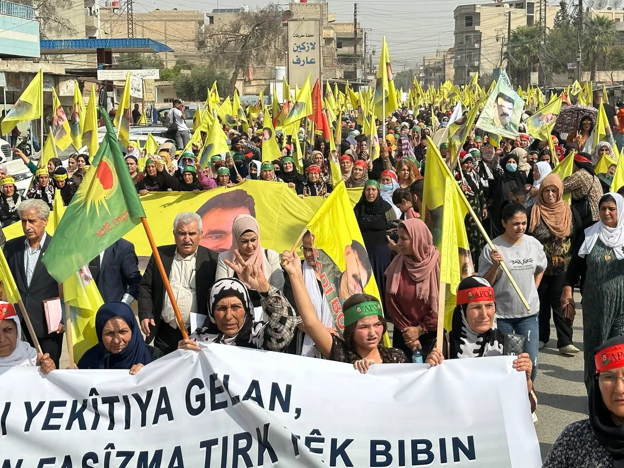 Massive demonstrations launched throughout NE Syria