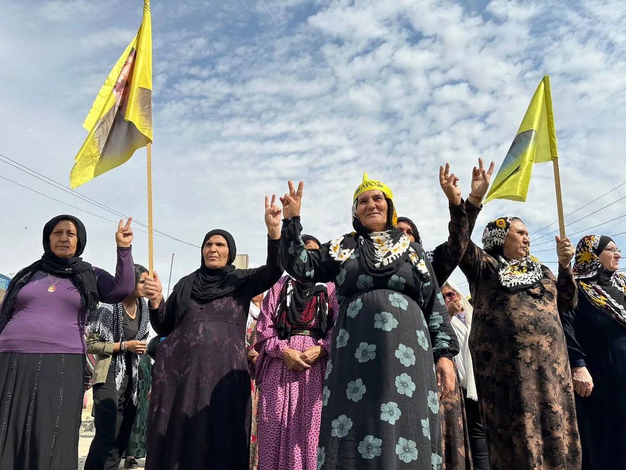 Massive demonstrations launched throughout NE Syria