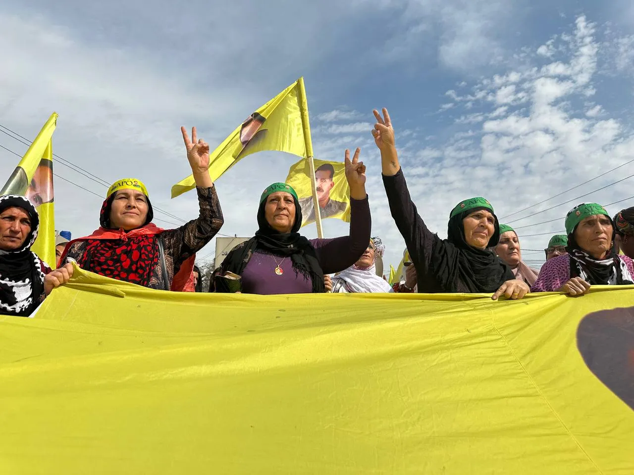 Massive demonstrations launched throughout NE Syria