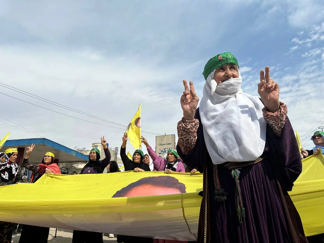 Massive demonstrations launched throughout NE Syria