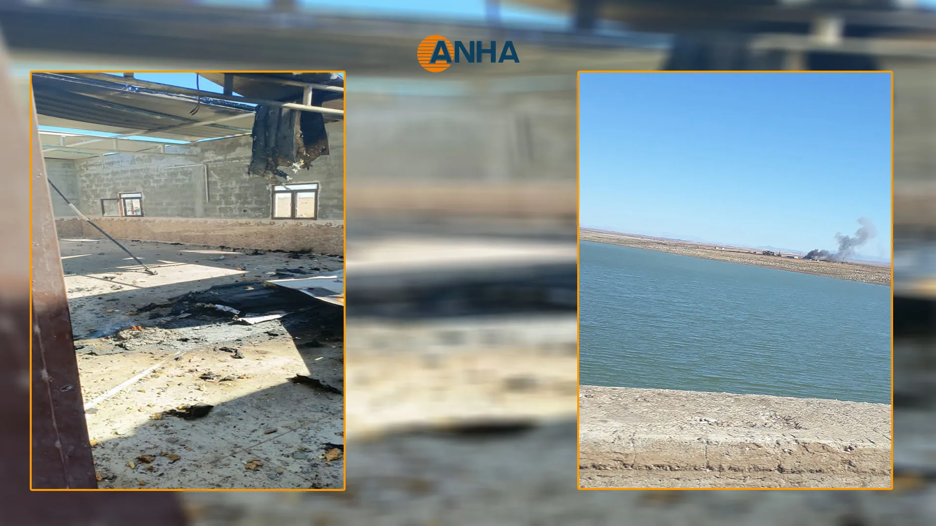 ​​​​​​​Turkish occupation targets the Çil Agha Dam