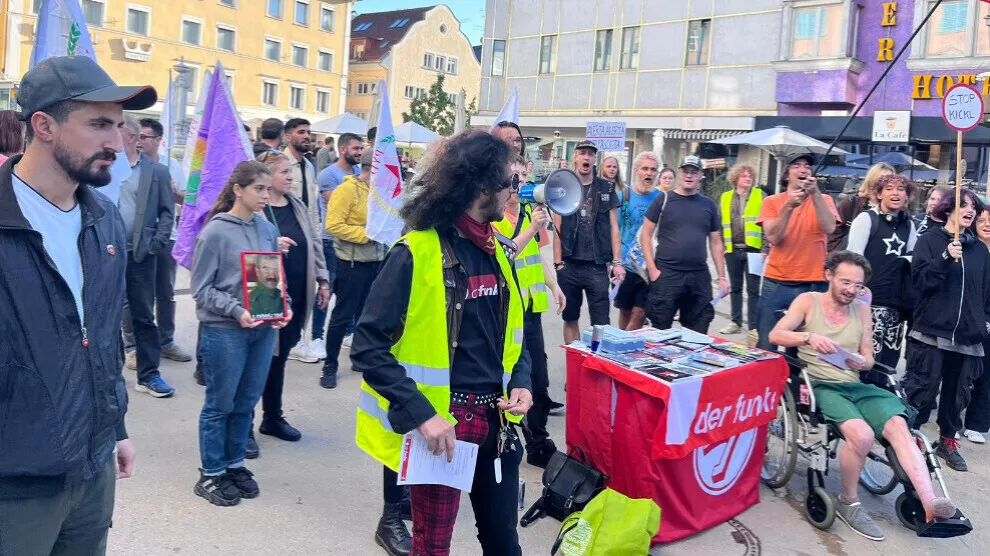 Protests in Europe against Turkey's NE Syria attaks
