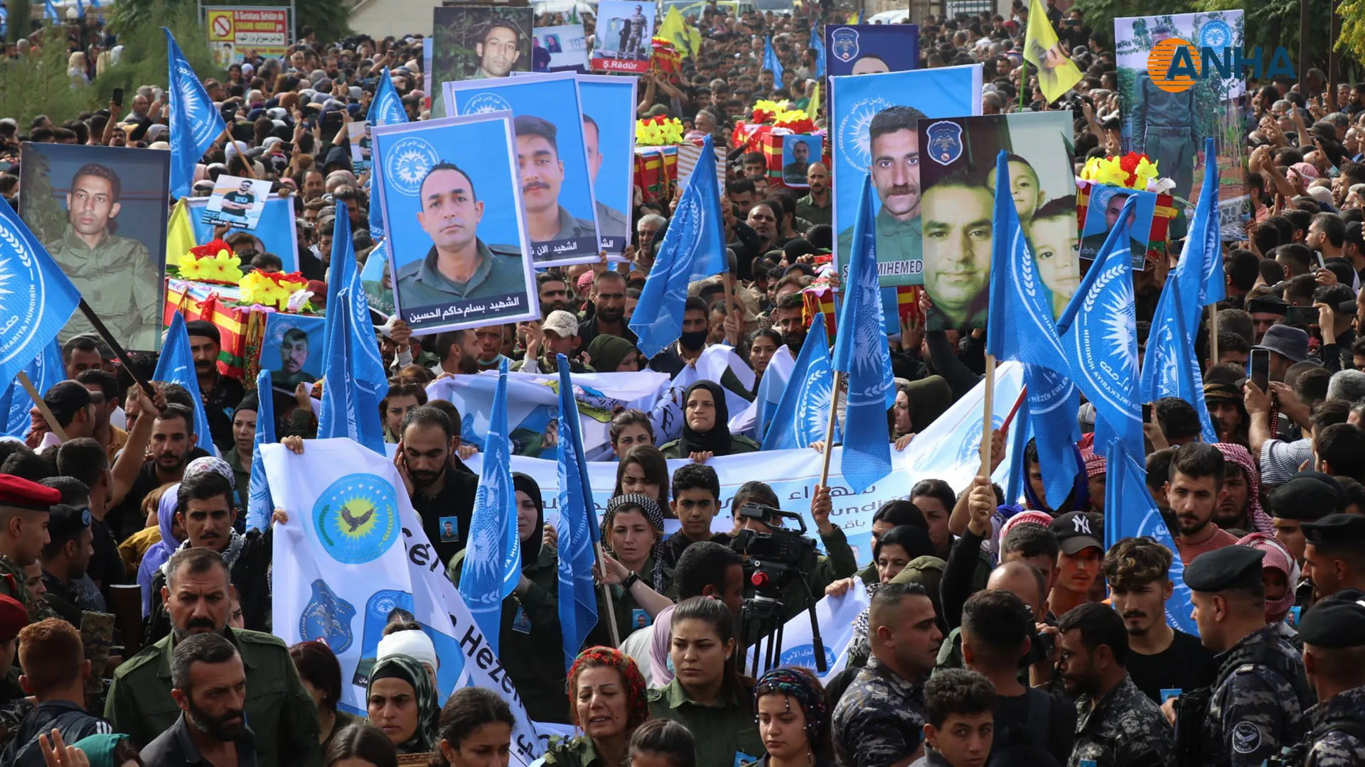 During funeral ceremony, Components of Qamishlo pledge to protect democratic project