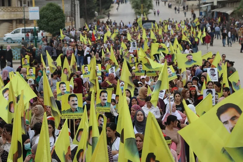 Thousands in Qamishlo Canton confirm their resistance against international conspiracy and Turkish attacks