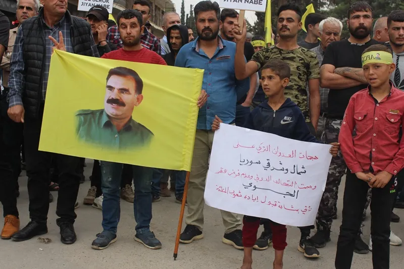 Thousands in Qamishlo Canton confirm their resistance against international conspiracy and Turkish attacks