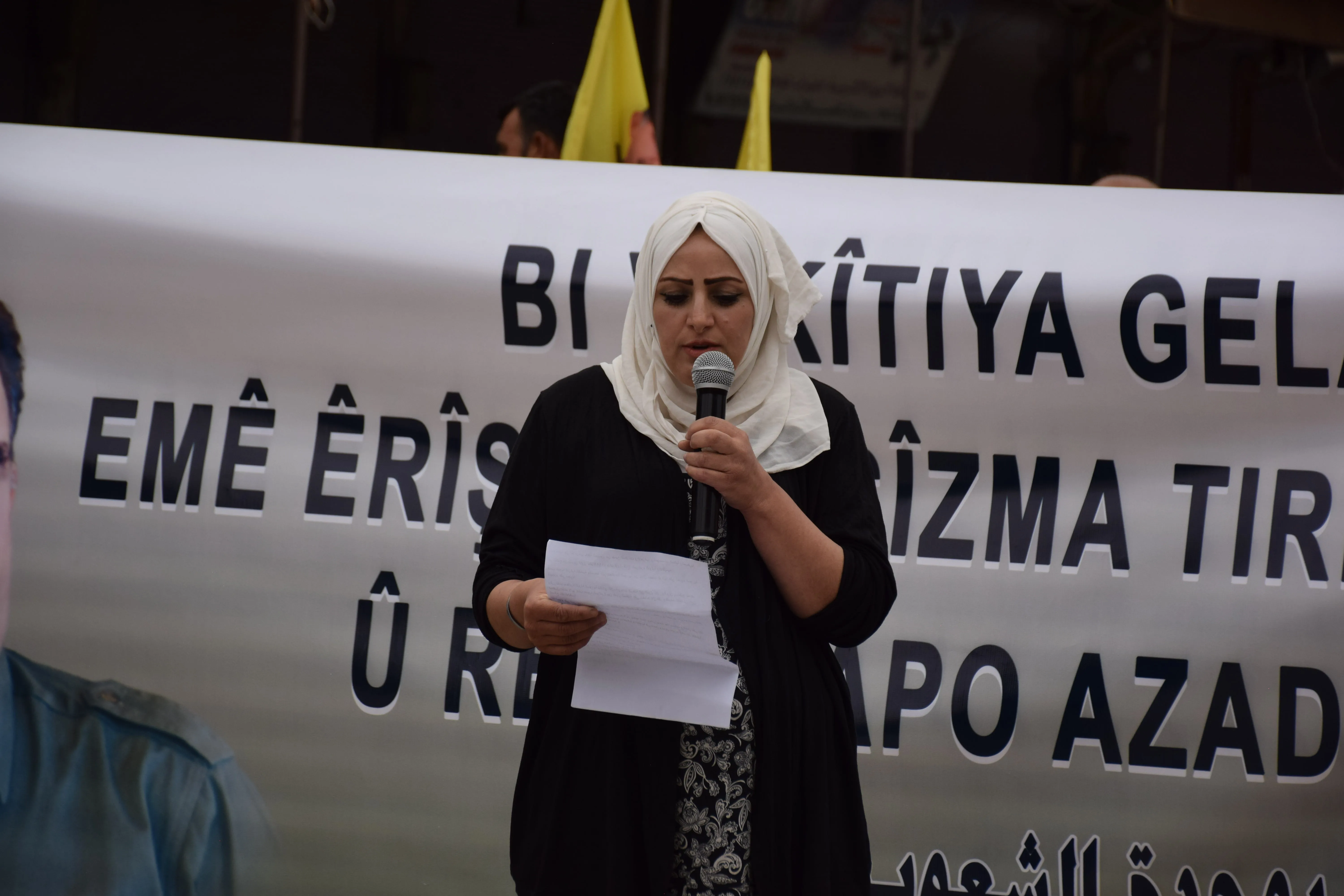 Thousands in Qamishlo Canton confirm their resistance against international conspiracy and Turkish attacks