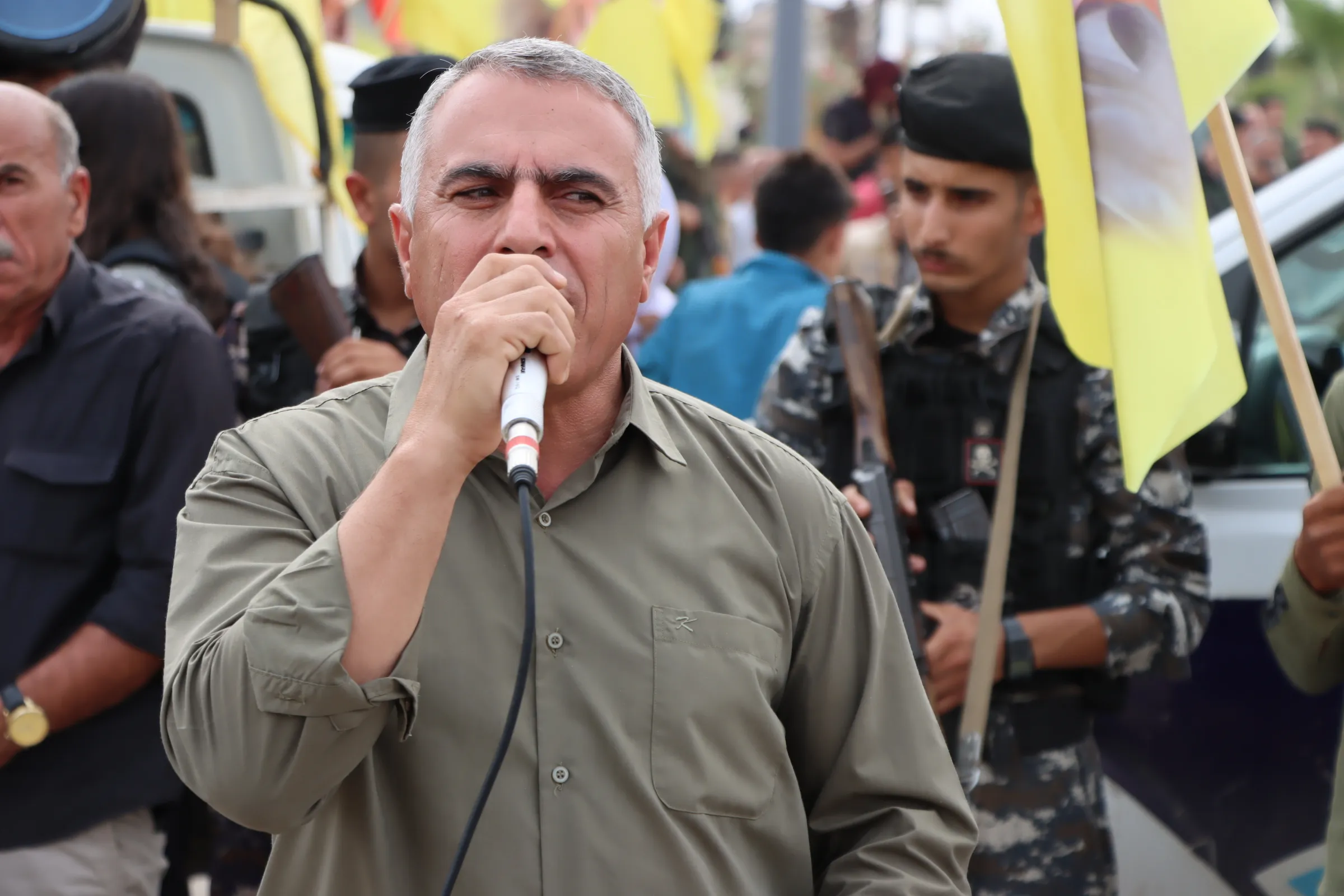 Thousands in Qamishlo Canton confirm their resistance against international conspiracy and Turkish attacks