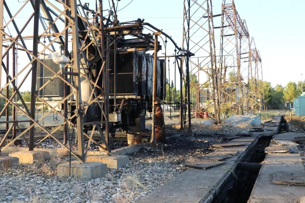 80 percent of Suwaydiya station is out of service