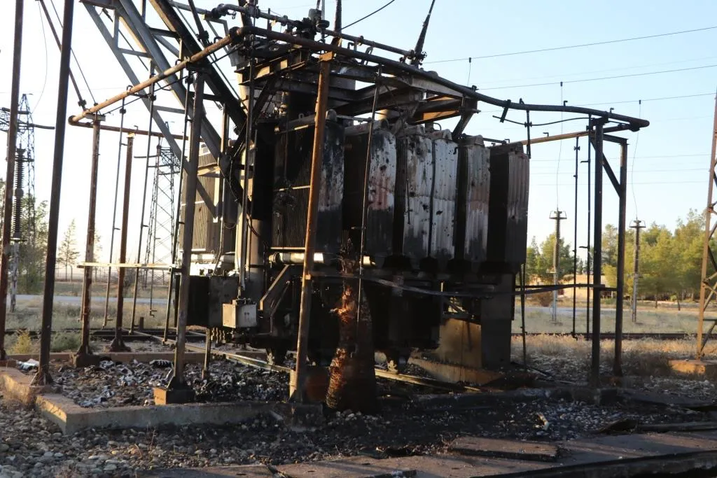 80 percent of Suwaydiya station is out of service