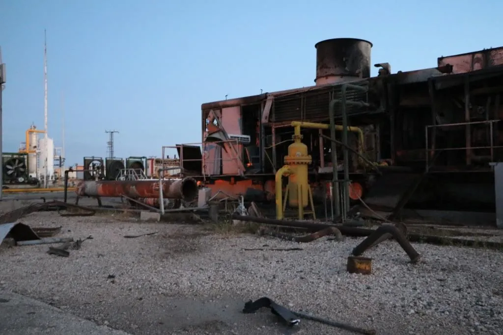 80 percent of Suwaydiya station is out of service