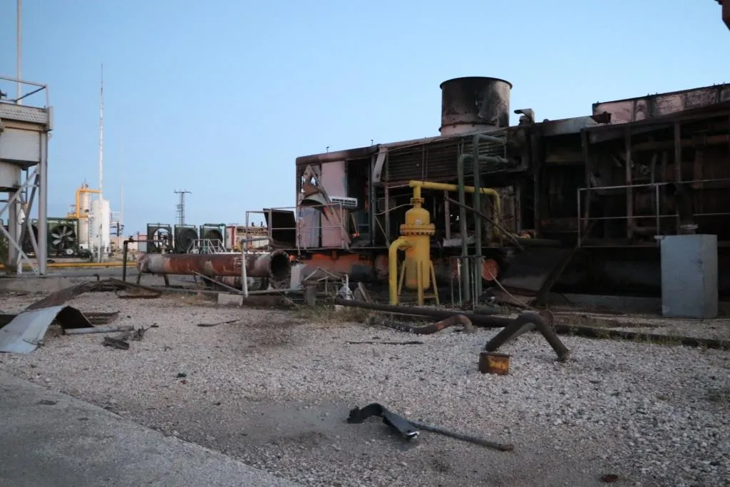 80 percent of Suwaydiya station is out of service