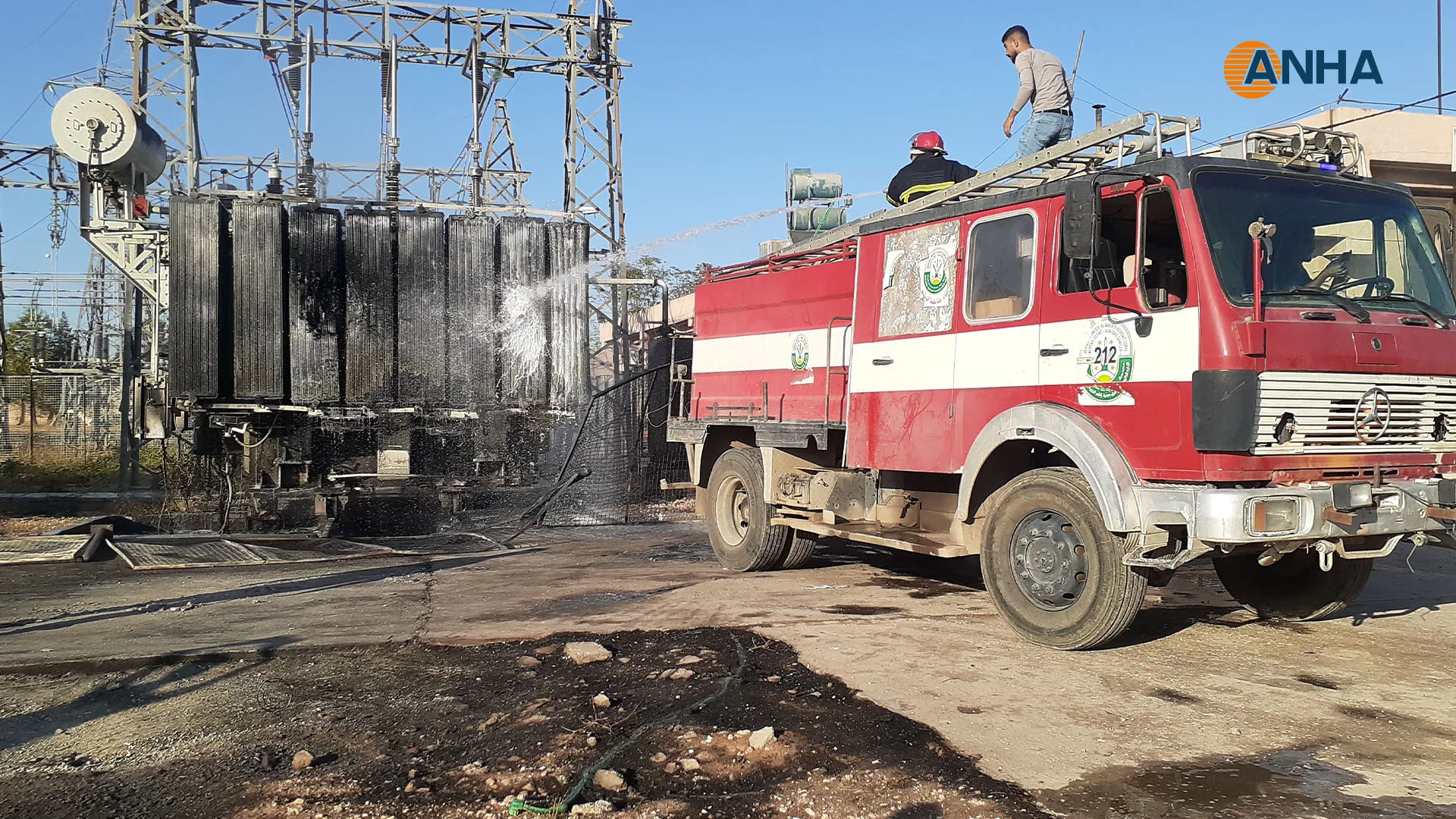 Turkish occupation re-targets electricity station north of Qamishlo