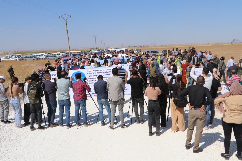 Jazira residents head towards Global Coalition HQ