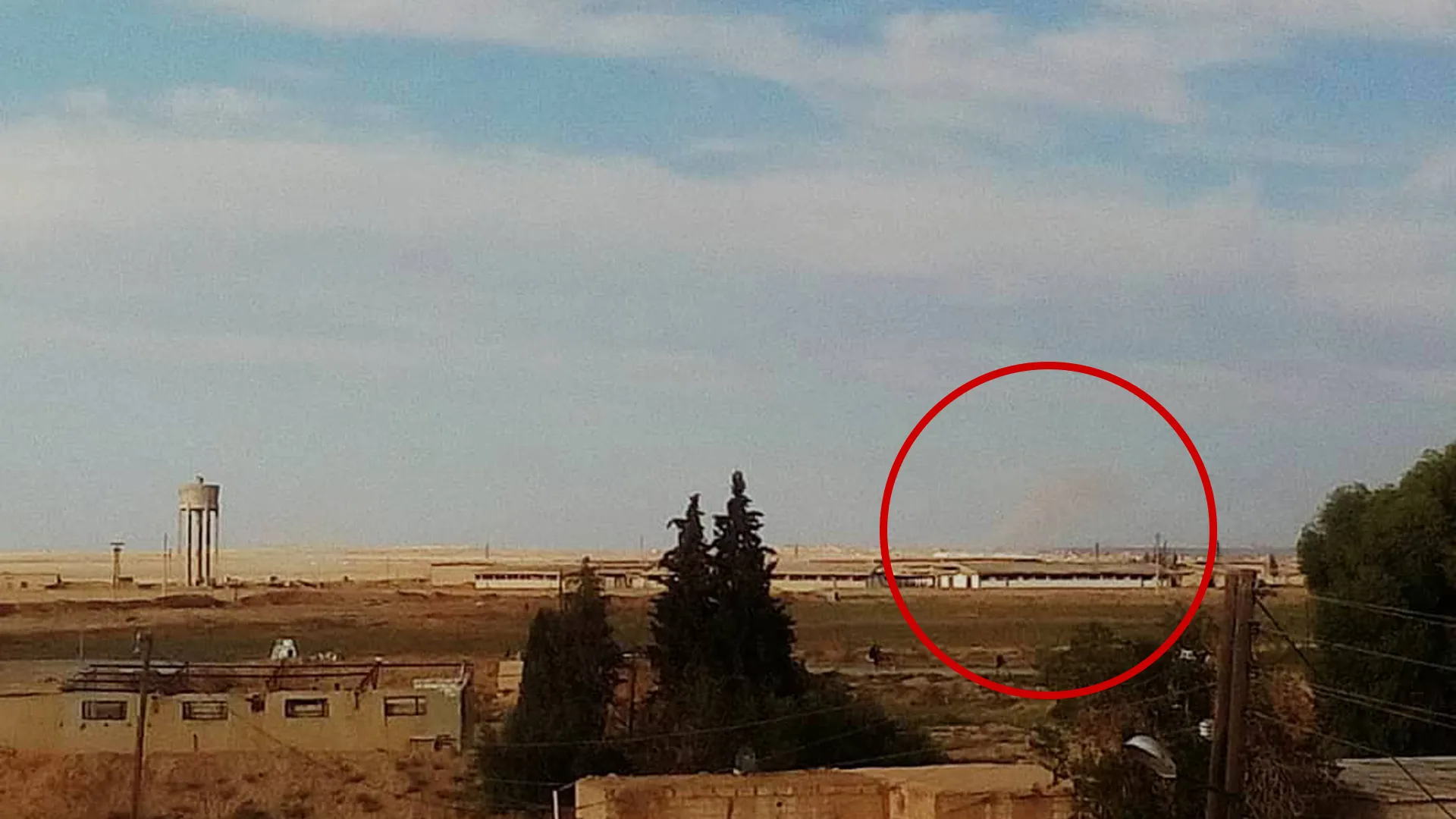 ​​​​​​​Turkish occupation UAV shells Dardara village in Tal Tamr
