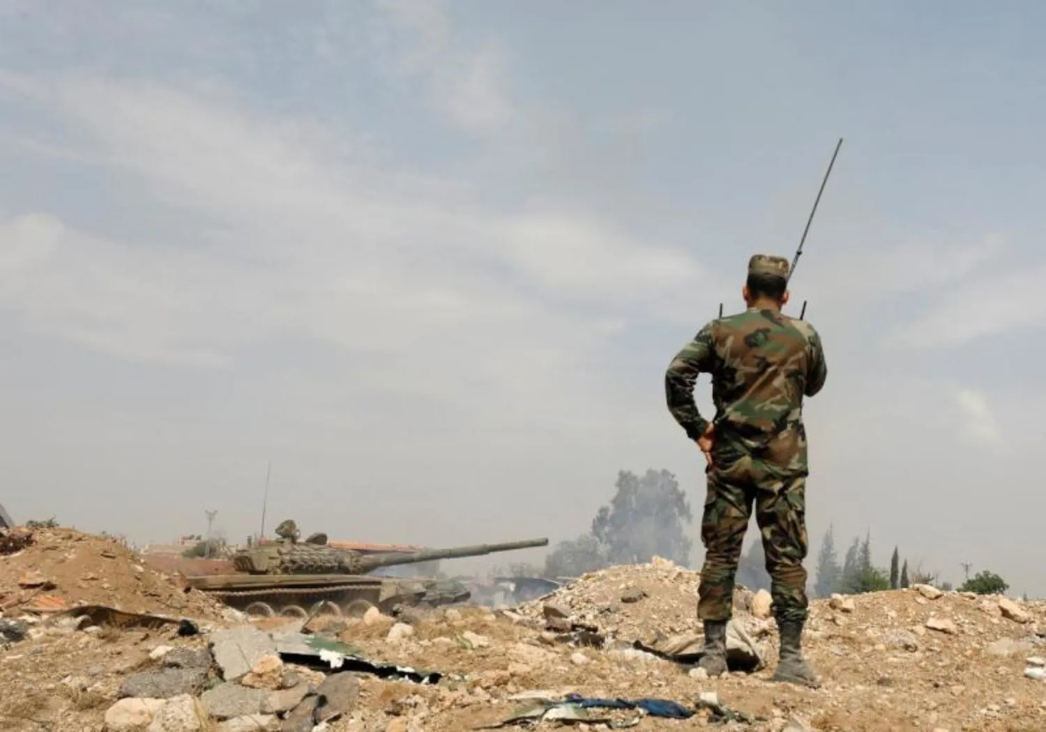 ISIS targets a gathering of Damascus forces in Deir ez-Zor countryside