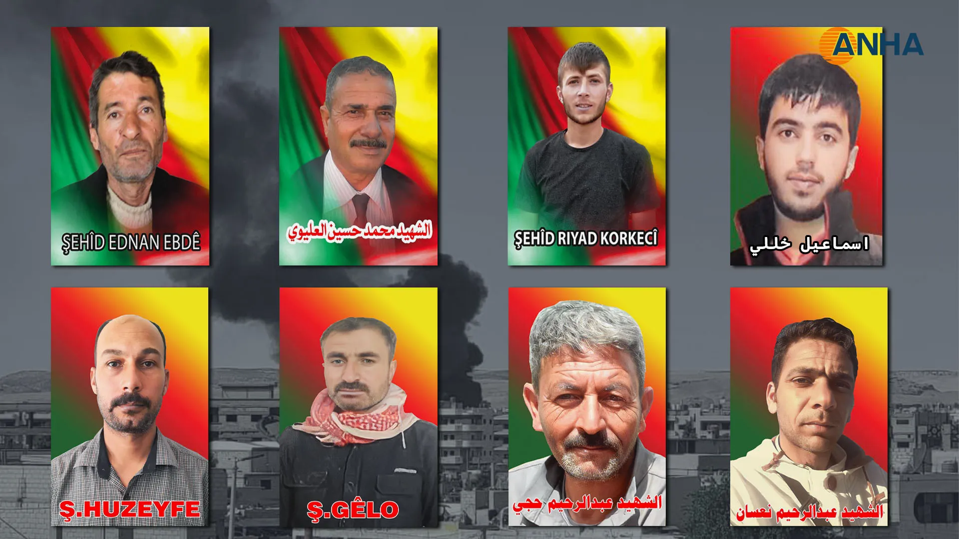 8 citizens martyred over Turkish attack on NE Syria