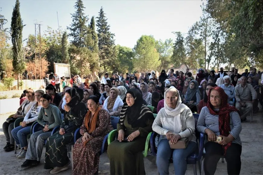 Rally in Tal Tamr in support of global campaign for leader Ocalan freedom