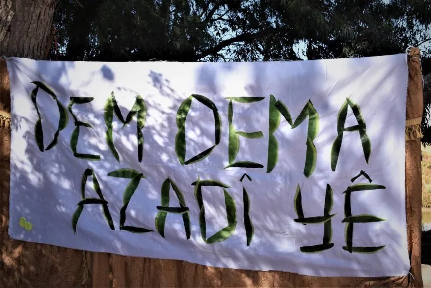 Rally in Tal Tamr in support of global campaign for leader Ocalan freedom