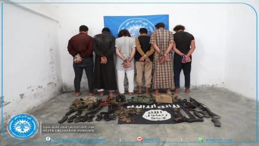 Internal Security Forces dismantle a cell of ISIS mercenaries in Deir ez-Zor countryside