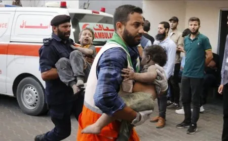 Palestinian Health: Up to 37,000 causalities in Gaza war