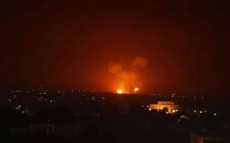 Israeli raids target sites in Damascus countryside