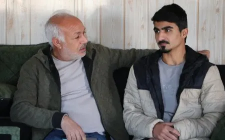 Yazidi child narrates his journey from Idlib to Şengal