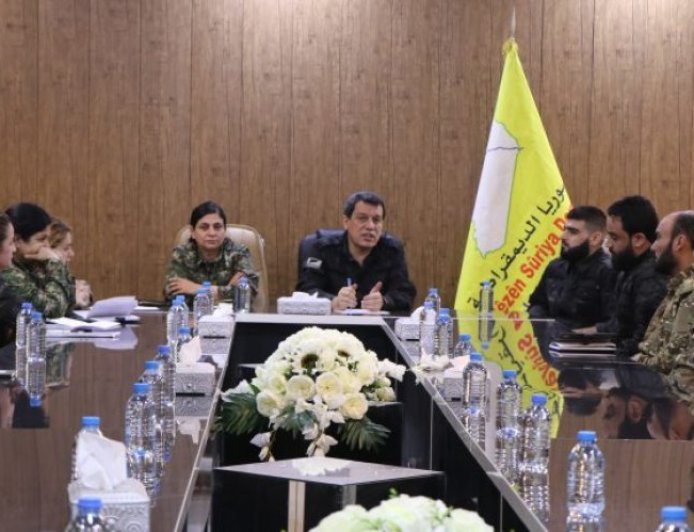 SDF Military Council holds its regular meeting