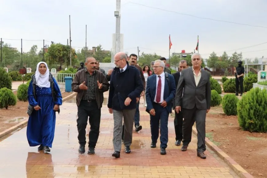 French delegation visits NE Syria