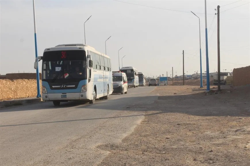 New convoy for Iraqi refugees leaves al-Hol camp