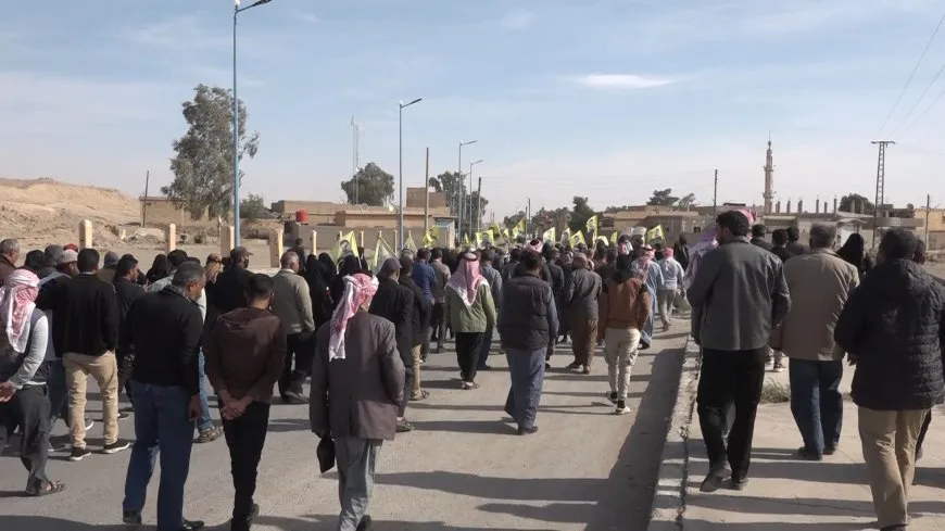 People of Manbij call for leader Ocalan's physical freedom