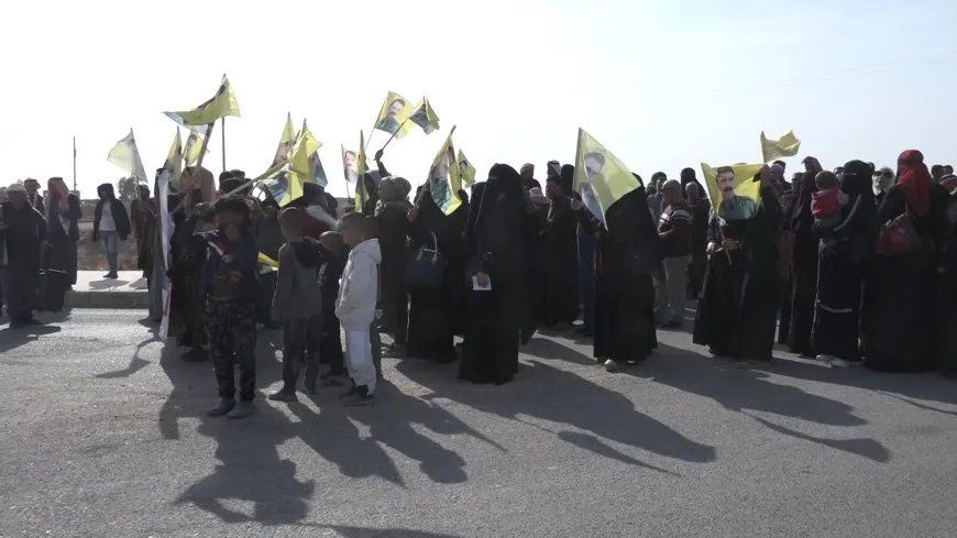 People of Manbij call for leader Ocalan's physical freedom