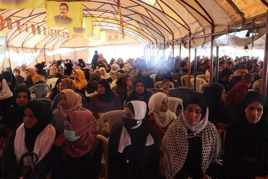 People of Markada, Al-Shaddadi join sit-in tent of Hasaka
