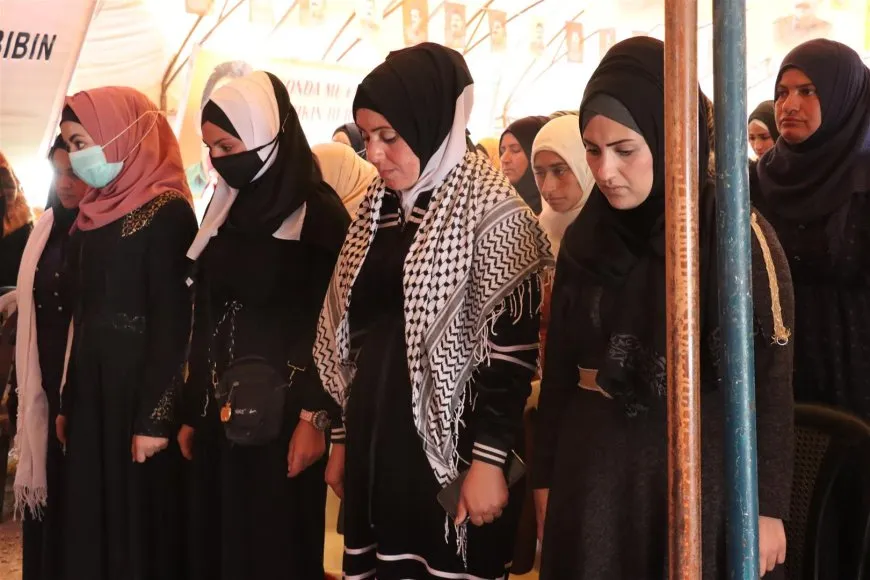 People of Markada, Al-Shaddadi join sit-in tent of Hasaka