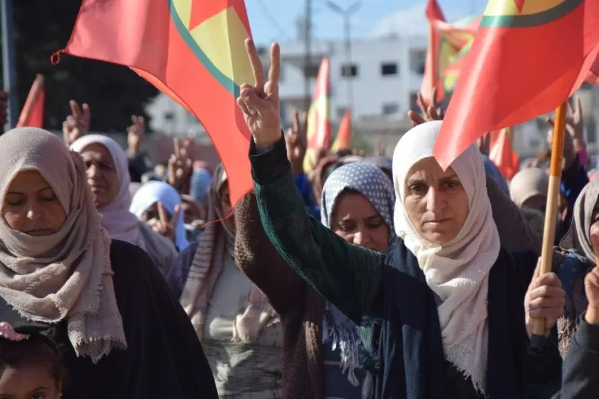 Massive crowds in Euphrates region celebrate the 45th anniversary of PKK
